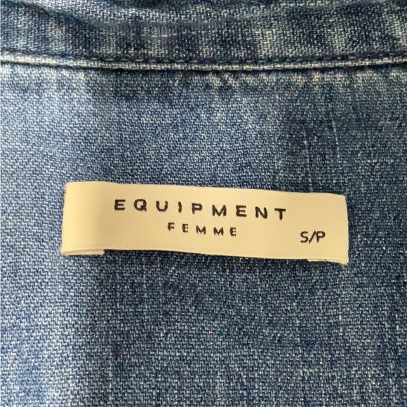 Equipment Classic Blue Fabric - Picture 5 of 6